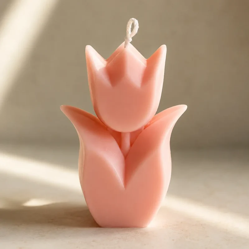 Flor tulipán (molde de silicona)