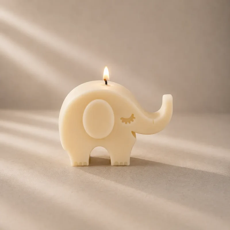 Elefante de la selva (molde de silicona)