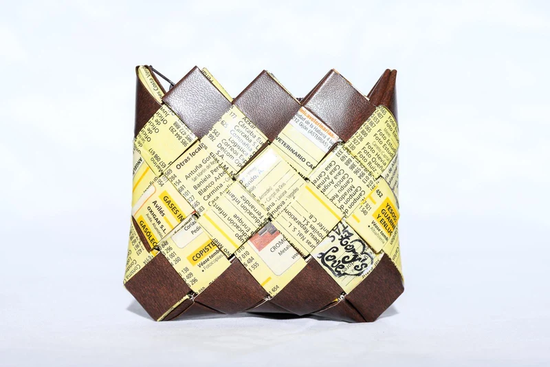 Carteras de Papel Reciclado Guía Telefónica | Hechas a Mano | Edición Limitada