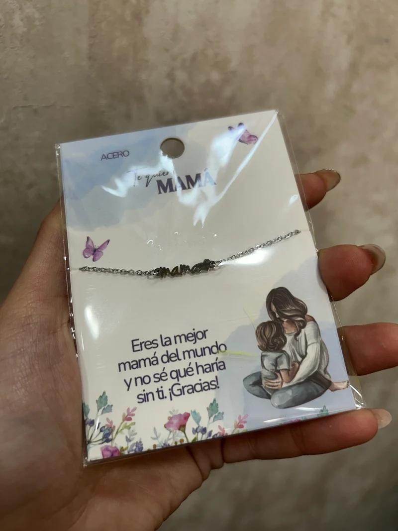 Pulsera mamá corazón