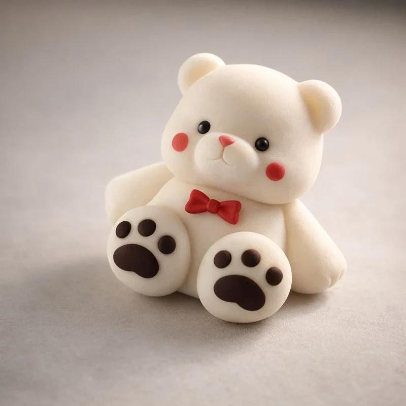 Oso de Peluche (Molde de silicona)