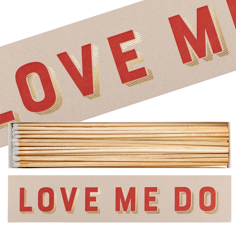 Cerillas Love Me Do