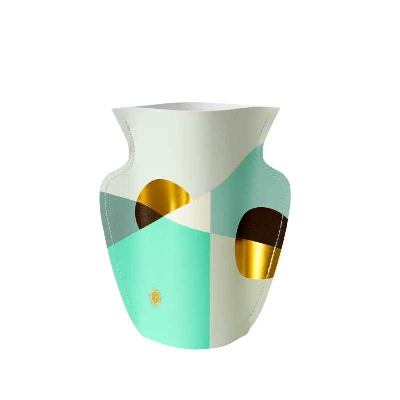 Paper Vase Siena (mint)