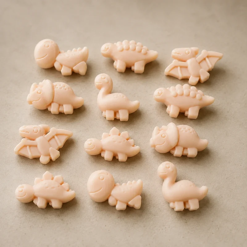 Dinosaurios x12 (molde de silicona)