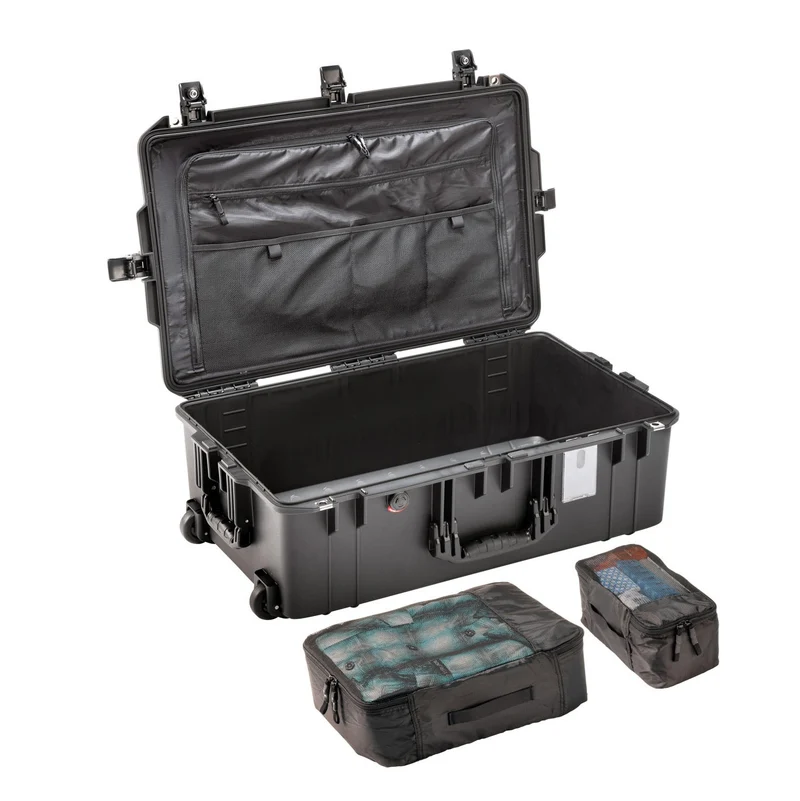 Lightweight large travel suitcase Peli Air Case 1595TRVL Black