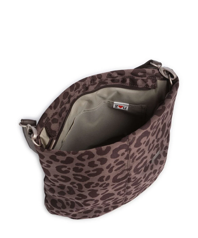 Zwei Mademoiselle.M M12 Bolso de hobo leo/brown