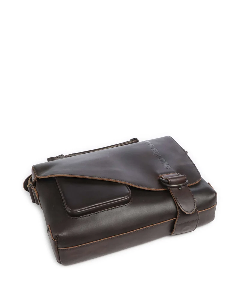 Aunts & Uncles Heritage Judd Bolso de mensajero dark brown
