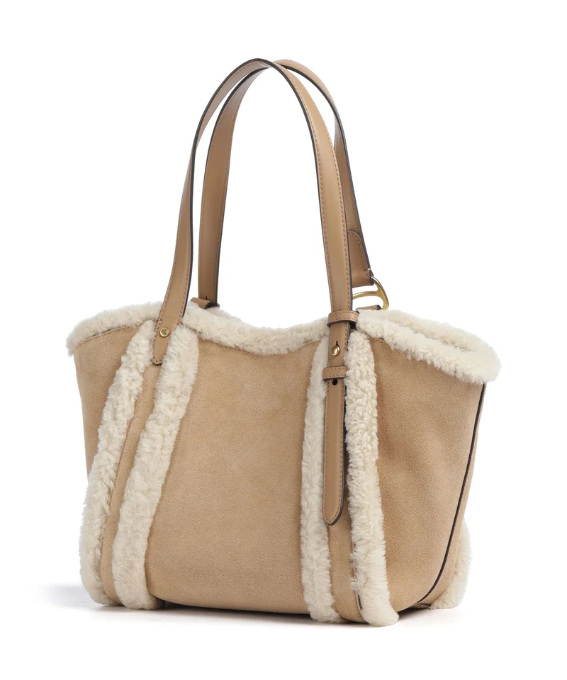 Lauren Ralph Lauren Tasha Small Bolsa shopping camel/natural