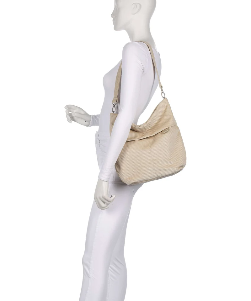 Zwei Mademoiselle.M M12 Bolso de hobo cord/creme