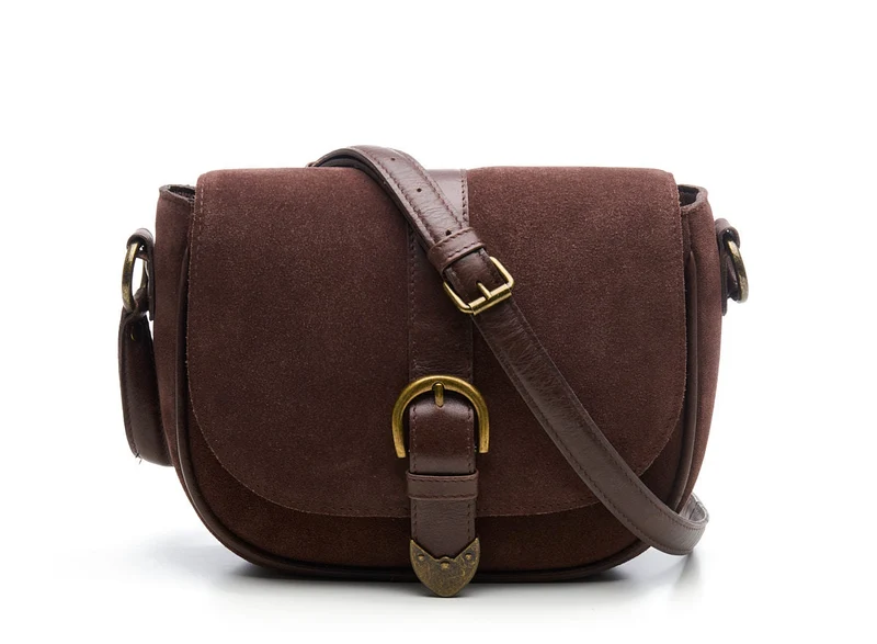 Chabo Bags Saddle Darwin Suède Schoudertas