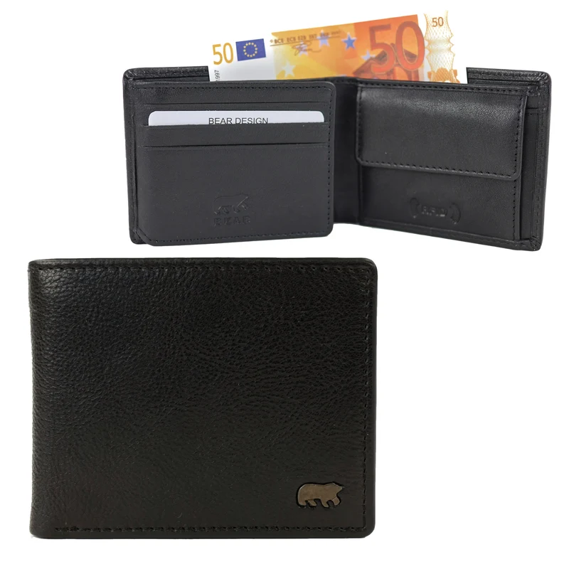 Bear Design Billfold Portemonnee Stefano BS23047