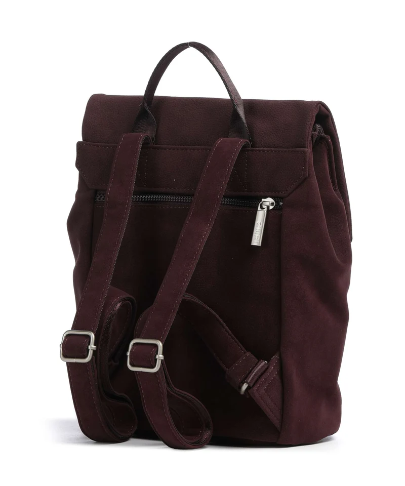 Zwei Mademoiselle.M MR8 Mochila nubuk/bordeaux