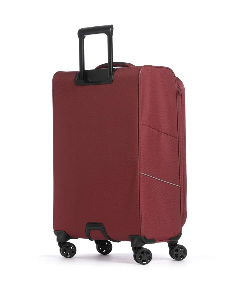 Travelite Skaii Juego de maletas (4 ruedas) red
