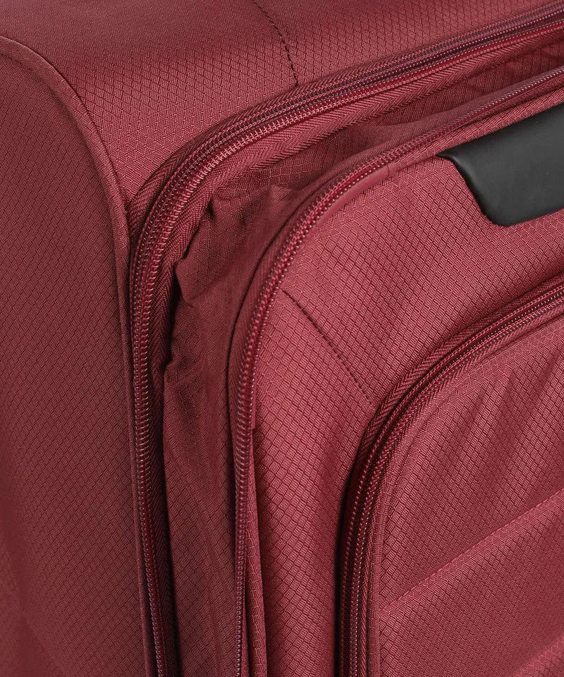 Travelite Skaii Juego de maletas (4 ruedas) red