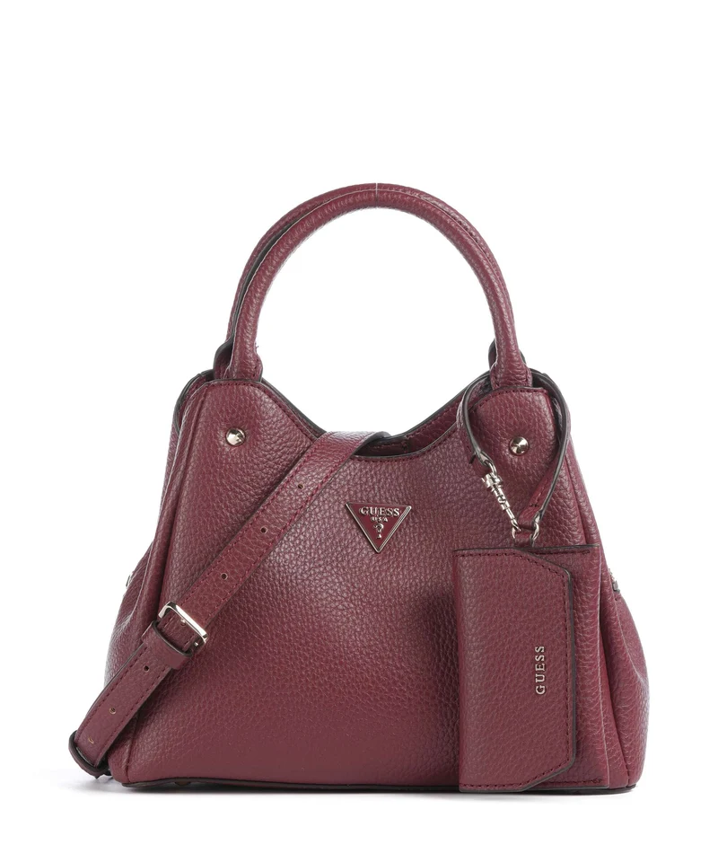 Guess Lorella Girlfriend Small Bolso de mano merlot