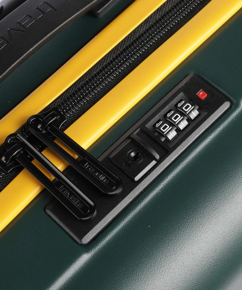 Travelite NFL Maleta con 4 ruedas green bay packers