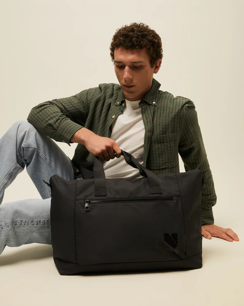 Icaro bolsa fin de semana en nylon con bandolera extraíble
