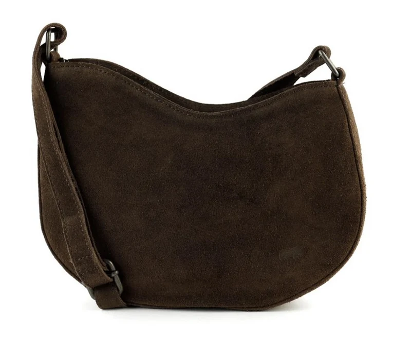 Bear Design Suéde Leren Hobo Schoudertas Tamara SU3576