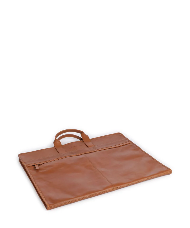 The Chesterfield Brand Wax Pull Up Cow Carson Portatrajes cognac
