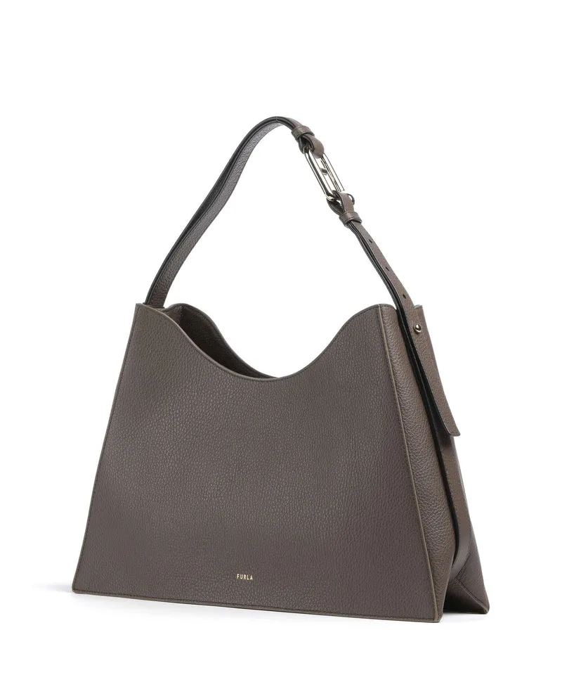 Furla Nuvola L Bolso de hobo mogano