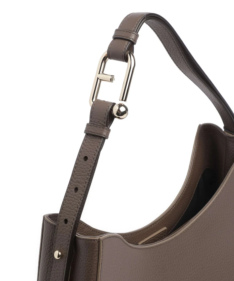 Furla Nuvola L Bolso de hobo mogano
