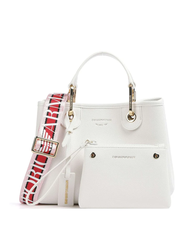 Emporio Armani My EA Bolso de mano bianco/cuoio