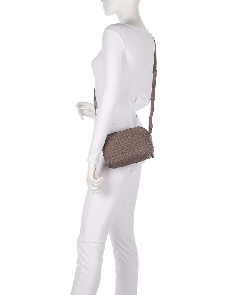 Les Visionnaires Lynn Weave Silky Bandolera taupe brown
