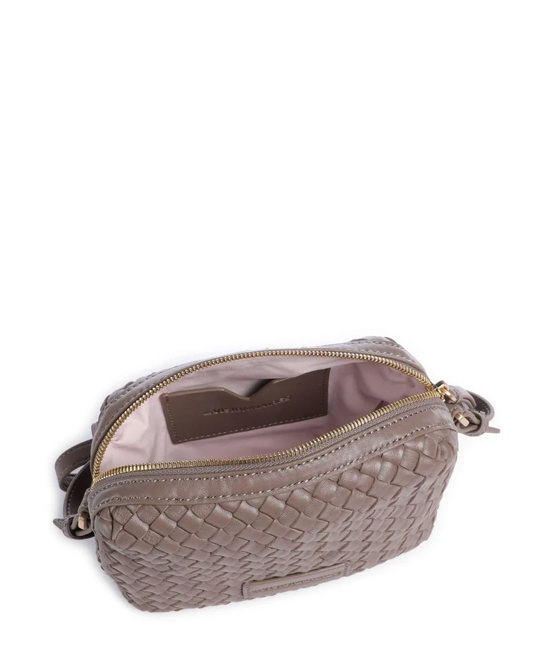 Les Visionnaires Lynn Weave Silky Bandolera taupe brown