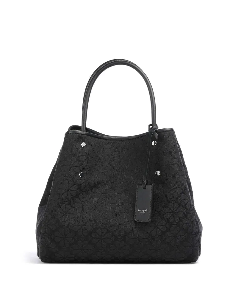 Kate Spade New York Spade Flower Jacquard Bolso de mano black/multicolour