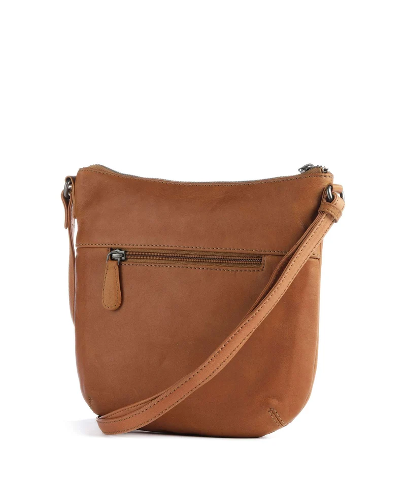 The Chesterfield Brand Wax Pull Up Cow Redding Bandolera cognac