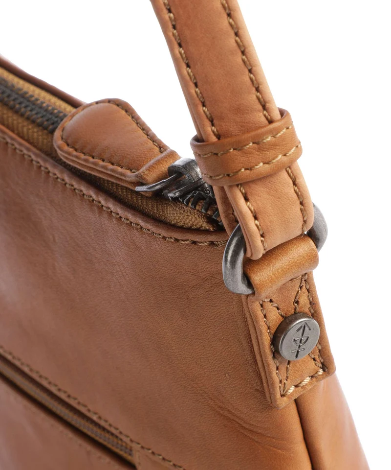 The Chesterfield Brand Wax Pull Up Cow Redding Bandolera cognac