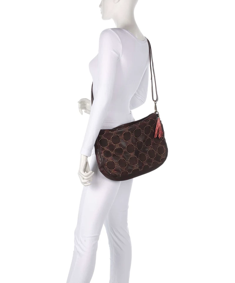 Taschendieb Wien Schubertgasse 4 Bandolera brown brandy