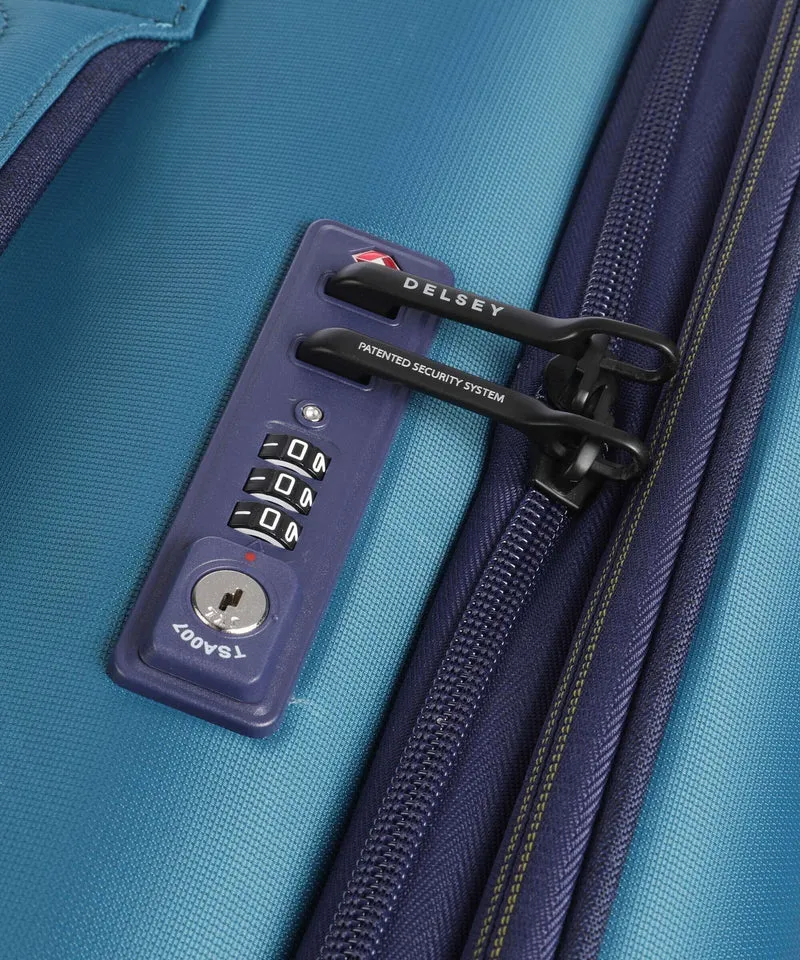 Delsey Paris Brochant 3 Maleta con 4 ruedas meerblau