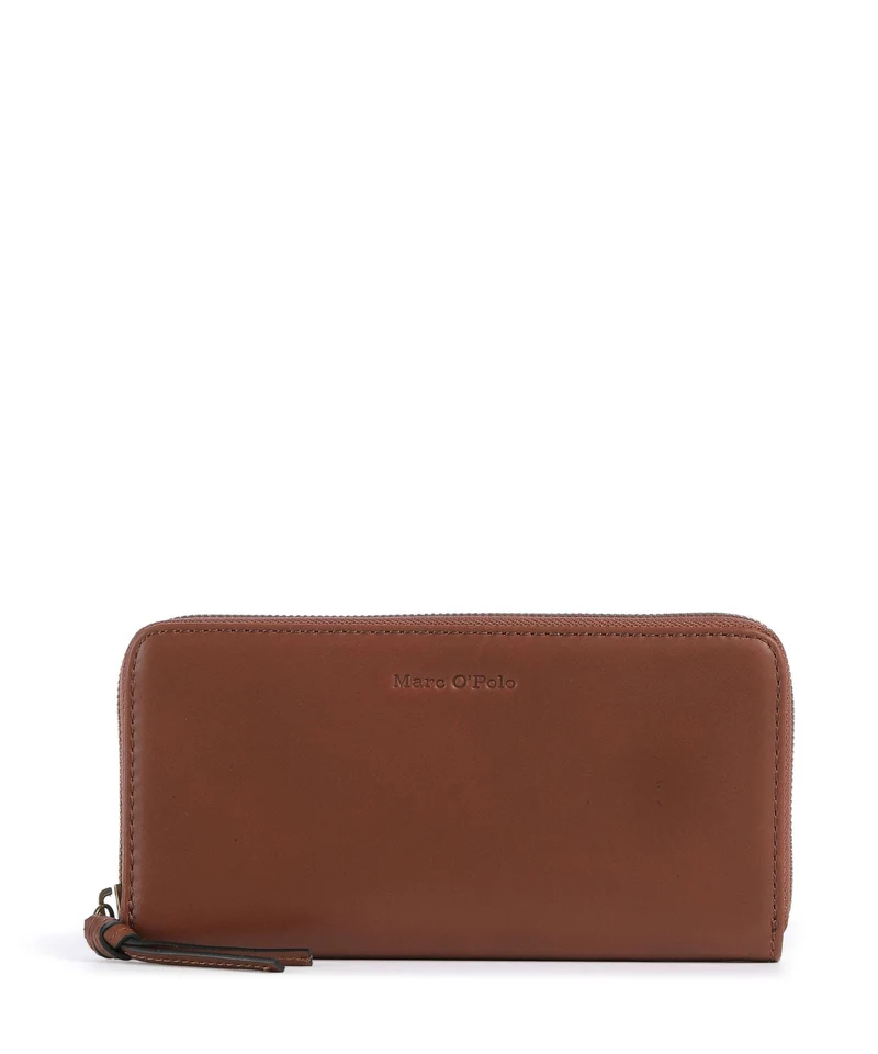 Marc O'Polo Finja L Monedero dark cognac
