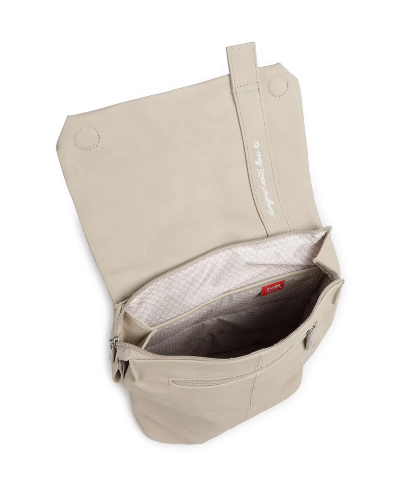 Zwei Mademoiselle.M MR13 Mochila nubuk linen