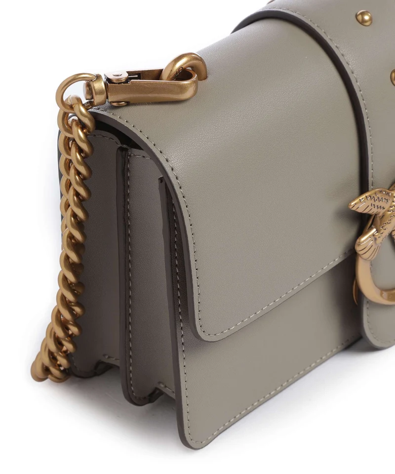 Pinko Love One Mini Bandolera noce/antique gold