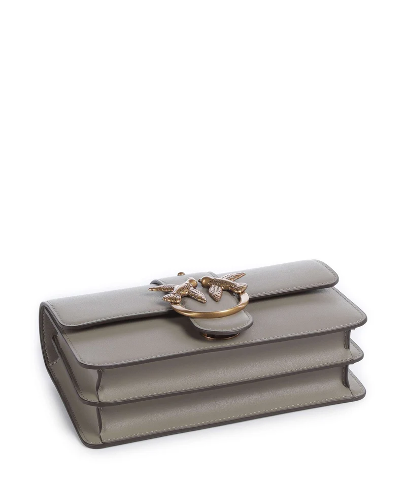Pinko Love One Mini Bandolera noce/antique gold
