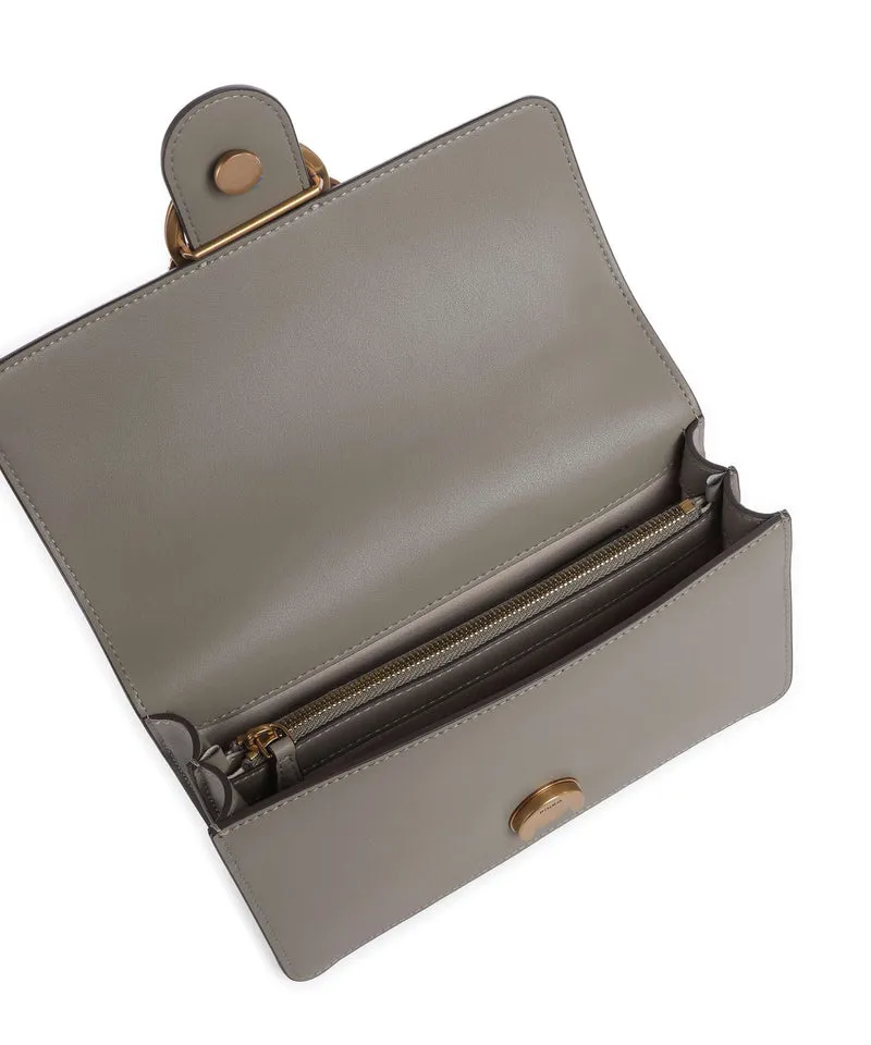 Pinko Love One Mini Bandolera noce/antique gold