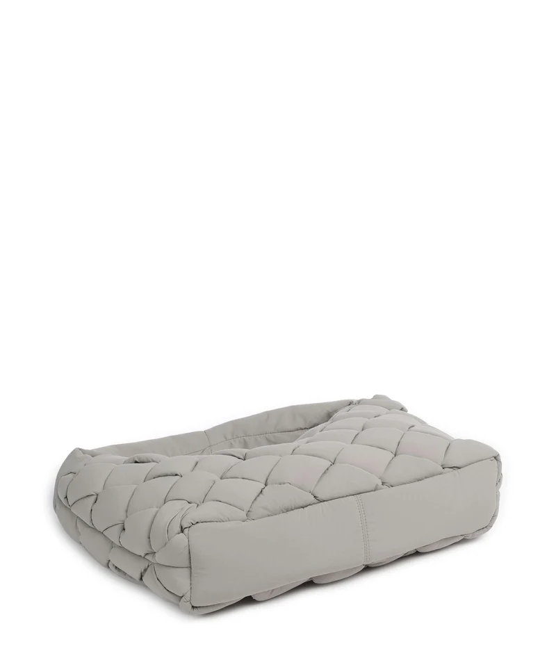 Liebeskind Bo Weaved Nylon L Bolso de hobo neutral grey