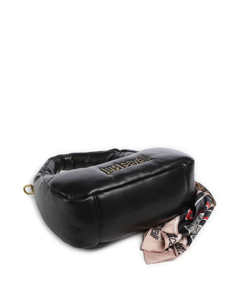 Just Cavalli Puffy Foulard Bolso de mano black