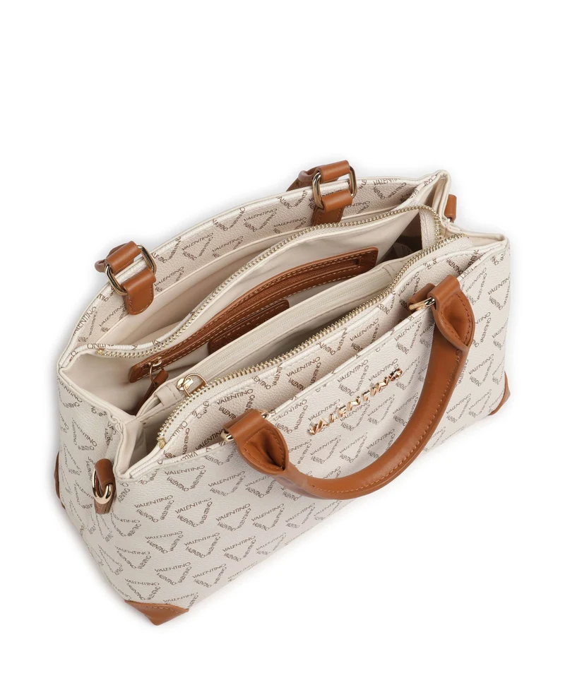 Valentino Bags Lady Re Bolso de mano bianco/cuoio