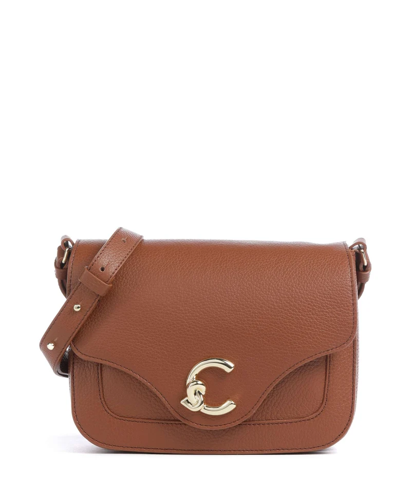 Coccinelle C-Me Bandolera cognac