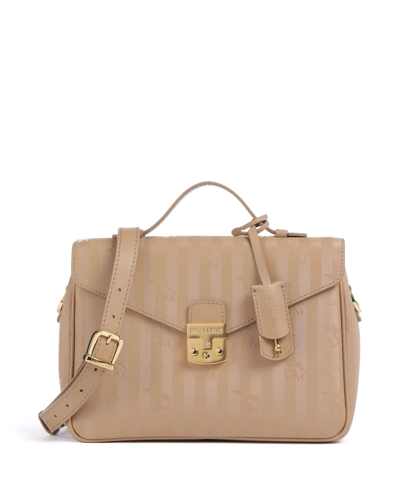 Maison Mollerus Vinerus Marly Bandolera cappuccino beige
