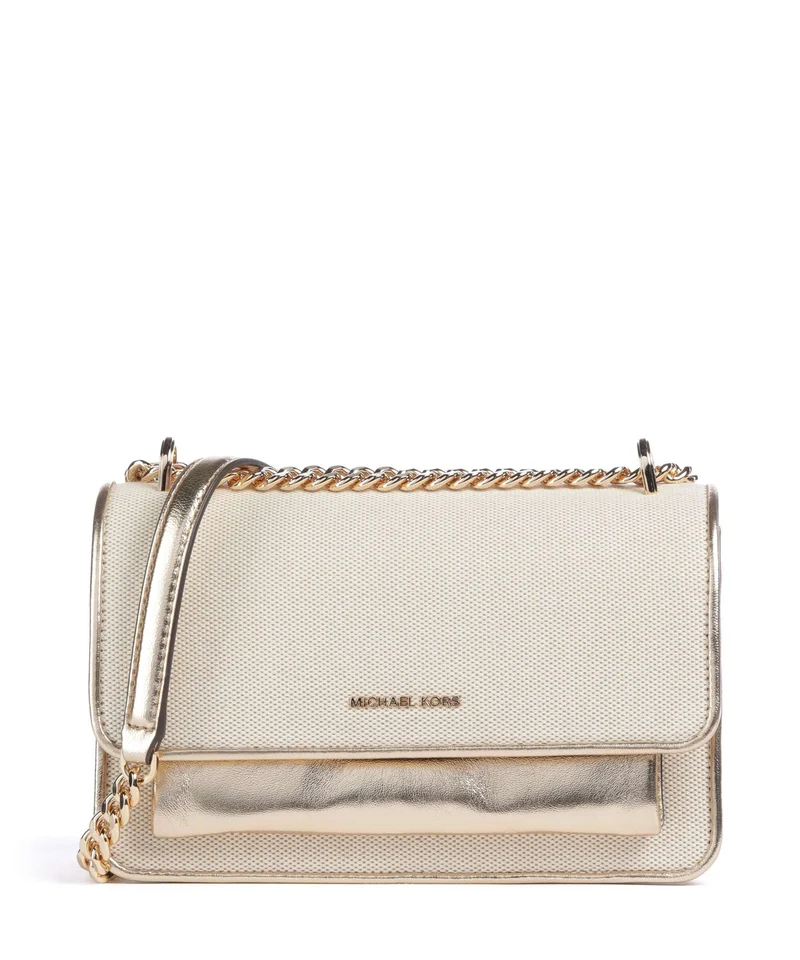Michael Kors Claire Bolso de hombro pale gold