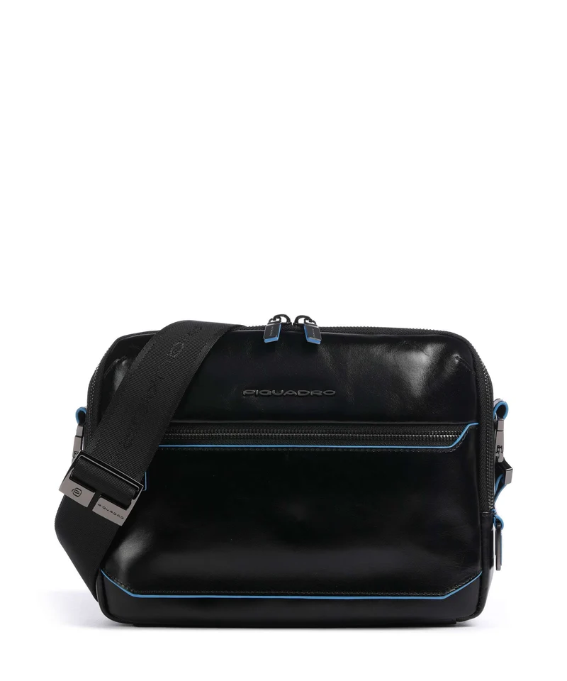Piquadro Blue Square Bandolera nero