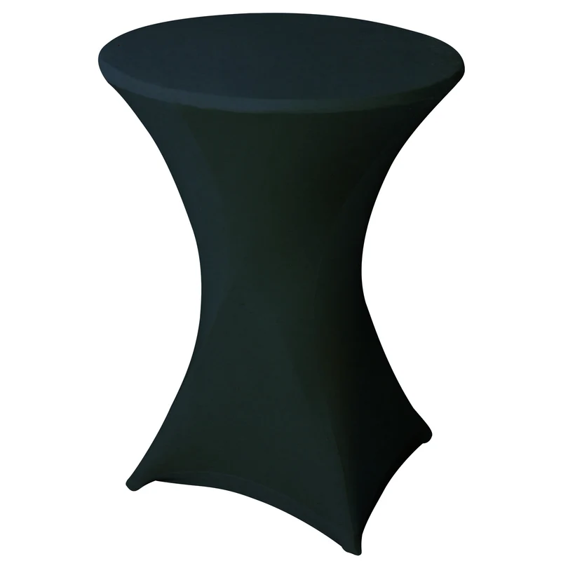 Stehtischhusse, Schutzhülle, Farbe schwarz
