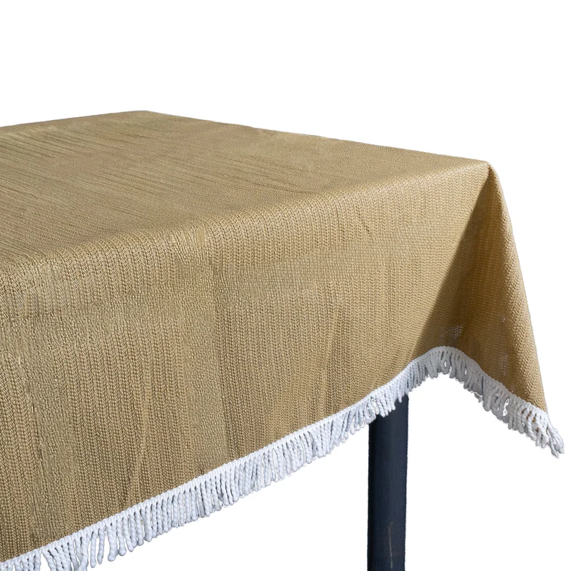 GARTENTISCHDECKE BEIGE 130X160cm