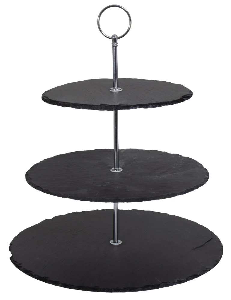 Etagere aus Schiefer / h=34cm / d=20+25+30cm