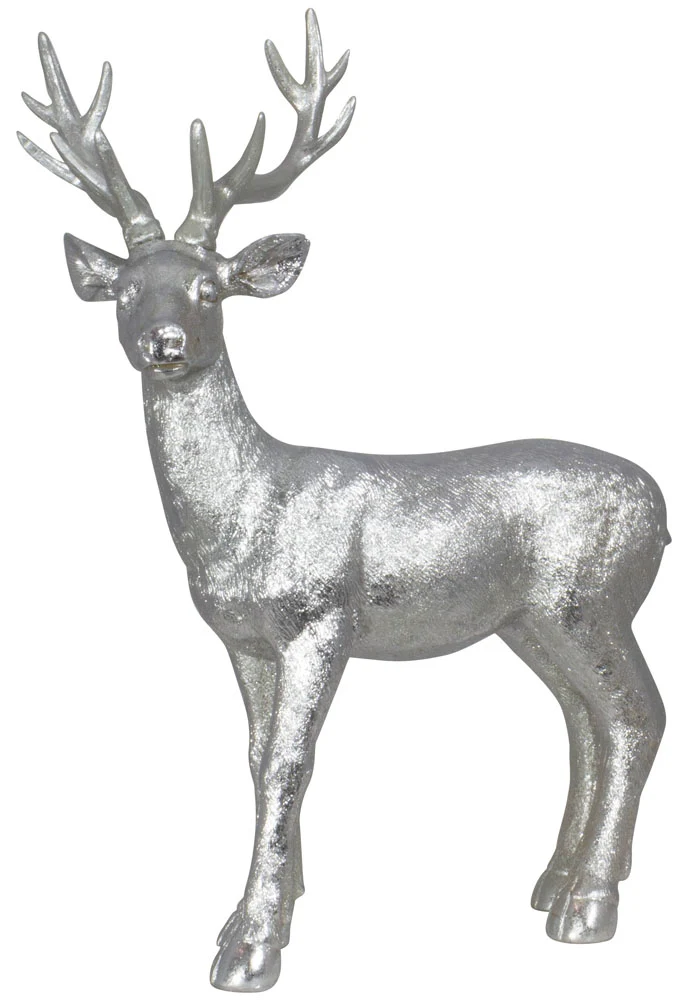 Hirsch Figurhöhe ca.49cm, Polyresin